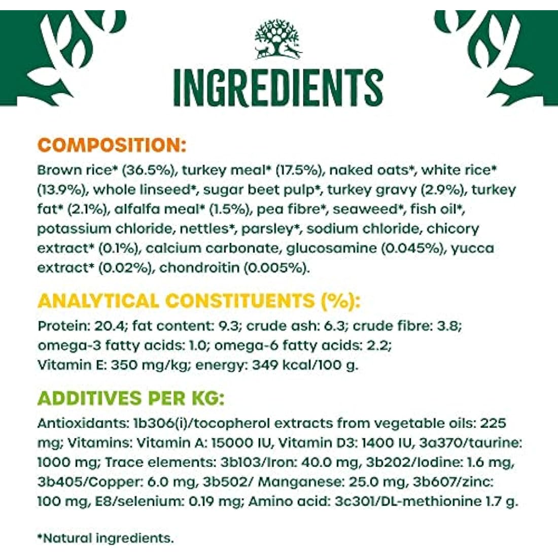 James Wellbeloved Senior Turkey & Rice 7.5 kg Bag, Hypoallergenic Dry Dog Food