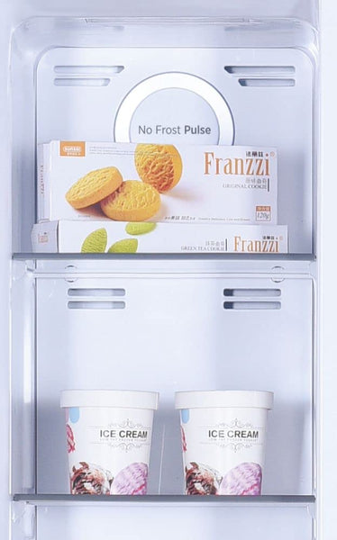 Hoover H-FRIDGE 500 MAXI Freestanding American Fridge Freezer with Water Dispenser, Side by Side, Total No Frost Technology, E Class, 532L Total Capacity, Inox, 91x67x177 cm - HHSBSO6174XWDK-1