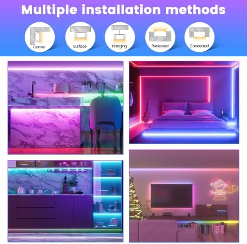 Muzata 10Pack 6.6FT/2M Excellent Spotless LED Aluminium Profile with Thicker Milky White Cover No Hot Spots Silver Deeper LED Strip Diffuser Channel Strip Light Diffuser U108 WW 2M