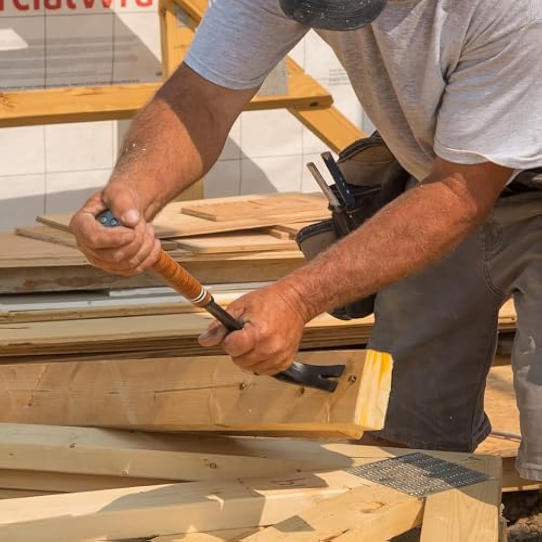 Estwing E19SM Ultra Framing Hammer Leather Milled 540g (19oz)