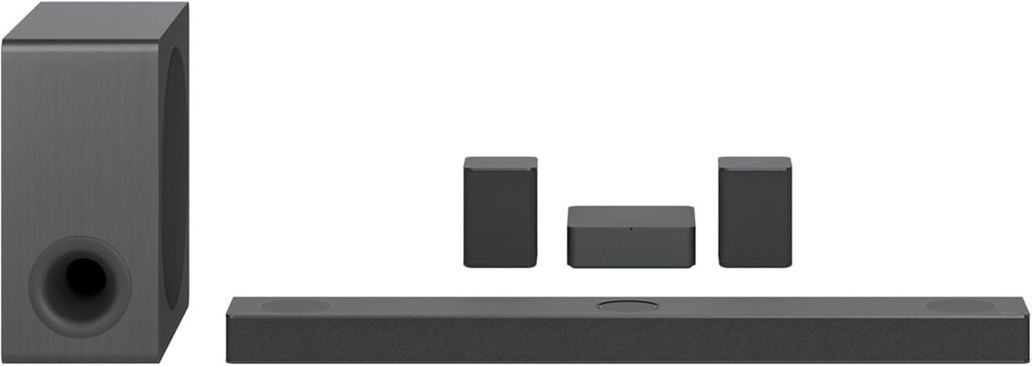 LG S80QR Bluetooth Soundbar for TV with Dolby Atmos & Wireless Subwoofer 5.1.3 channel