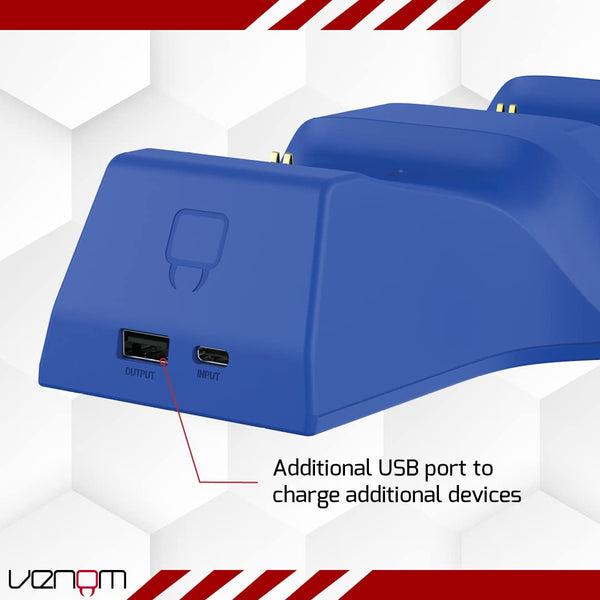 Venom Charging Dock with Rechargeable Battery Pack - Black (Xbox Series X & S/Xbox One)