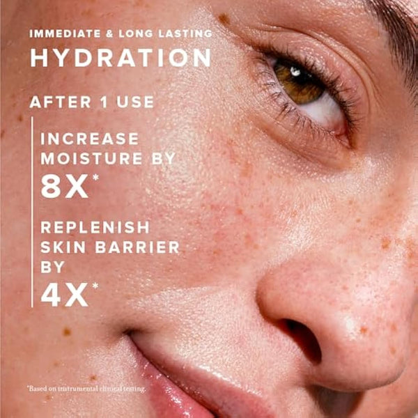 Farmacy Honey Halo Ceramide Face Moisturizer Cream - Hydrating Facial Lotion for Dry Skin (100 ml)