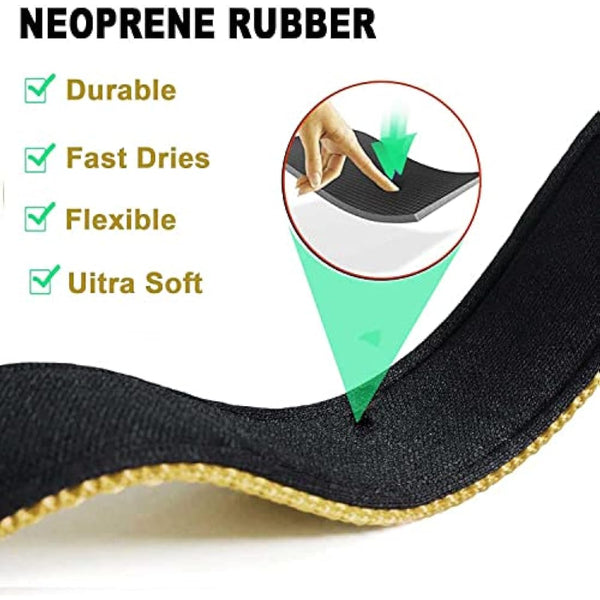 Dog Collar, Reflective Adjustable Basic Dog Collar with Soft Neoprene Padding, Durable Nylon Pet Collars for Puppy Medium Dogs