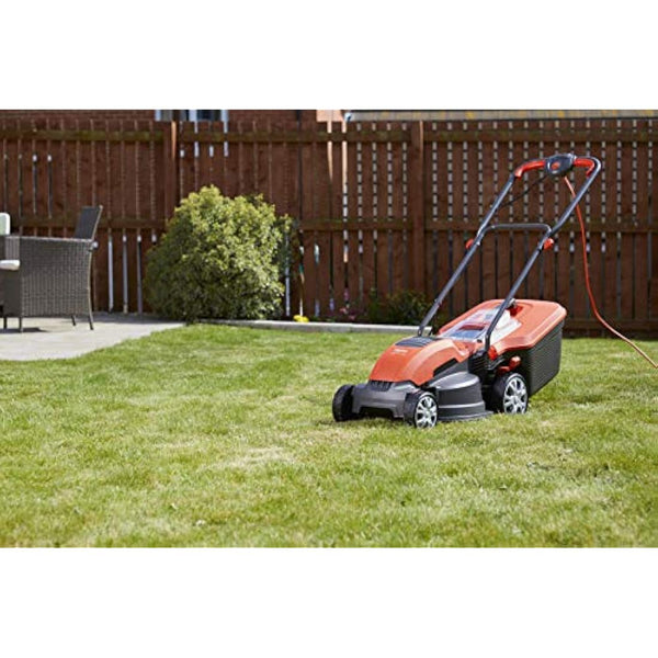 Flymo Speedi-Mo 360VC Electric Rotary Lawn Mower, 1500W, 36cm Cutting Width, 40 L Grass Box, 967663301