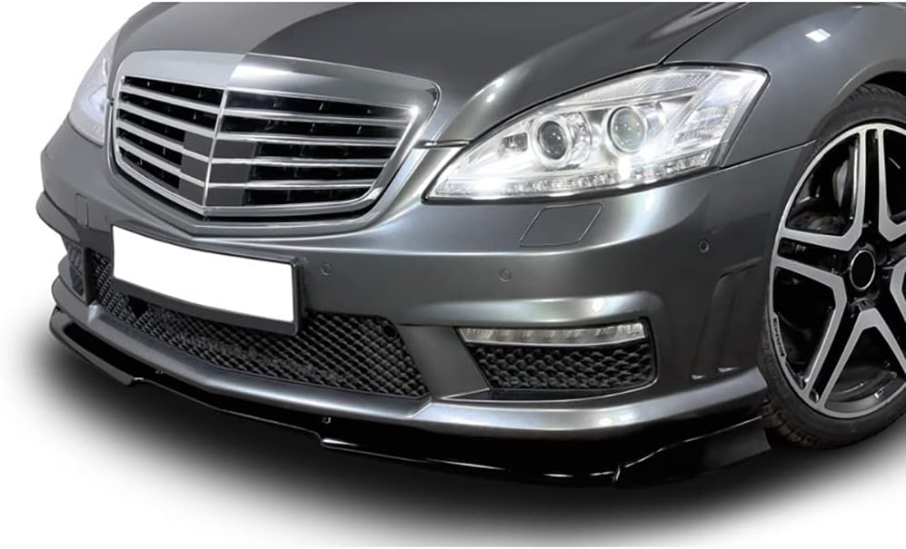 RDX Racedesign Front spoiler Vario-X compatible with Mercedes S-Class W221 AMG 2009- (PU)