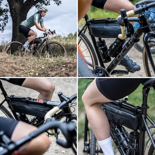 BBB Cycling Bike Bag Waterproof Top Tube Bikepacking Bags Framebag Bicycle Bag with Easily Adjustable Straps Lightweight and Easy-to-Fasten MiddleMate