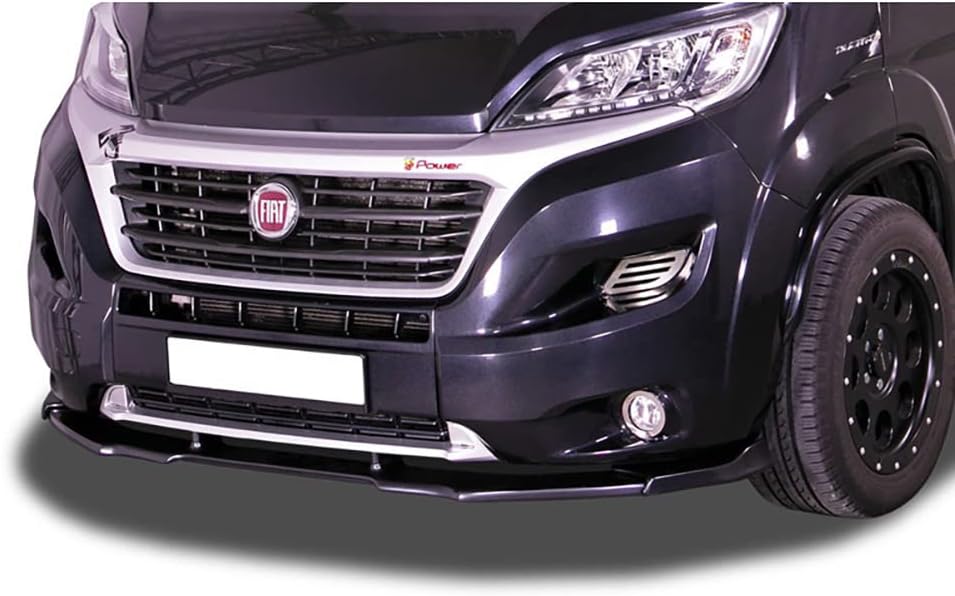 RDX Racedesign Front spoiler Vario-X compatible with Citroen Jumper & Fiat Ducato & Peugeot Boxer 2014- (PU)