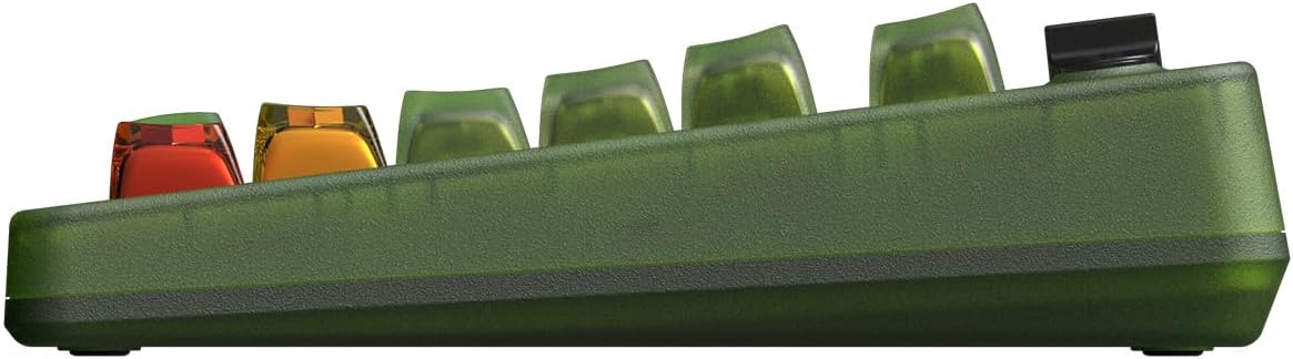 8Bitdo Retro 87 Mechanical Keyboard with RGB Backlight, Bluetooth/2.4G/USB-C Hot Swappable Wireless Gaming Keyboard for Windows and Android - Xbox Edition (Officially Licensed)