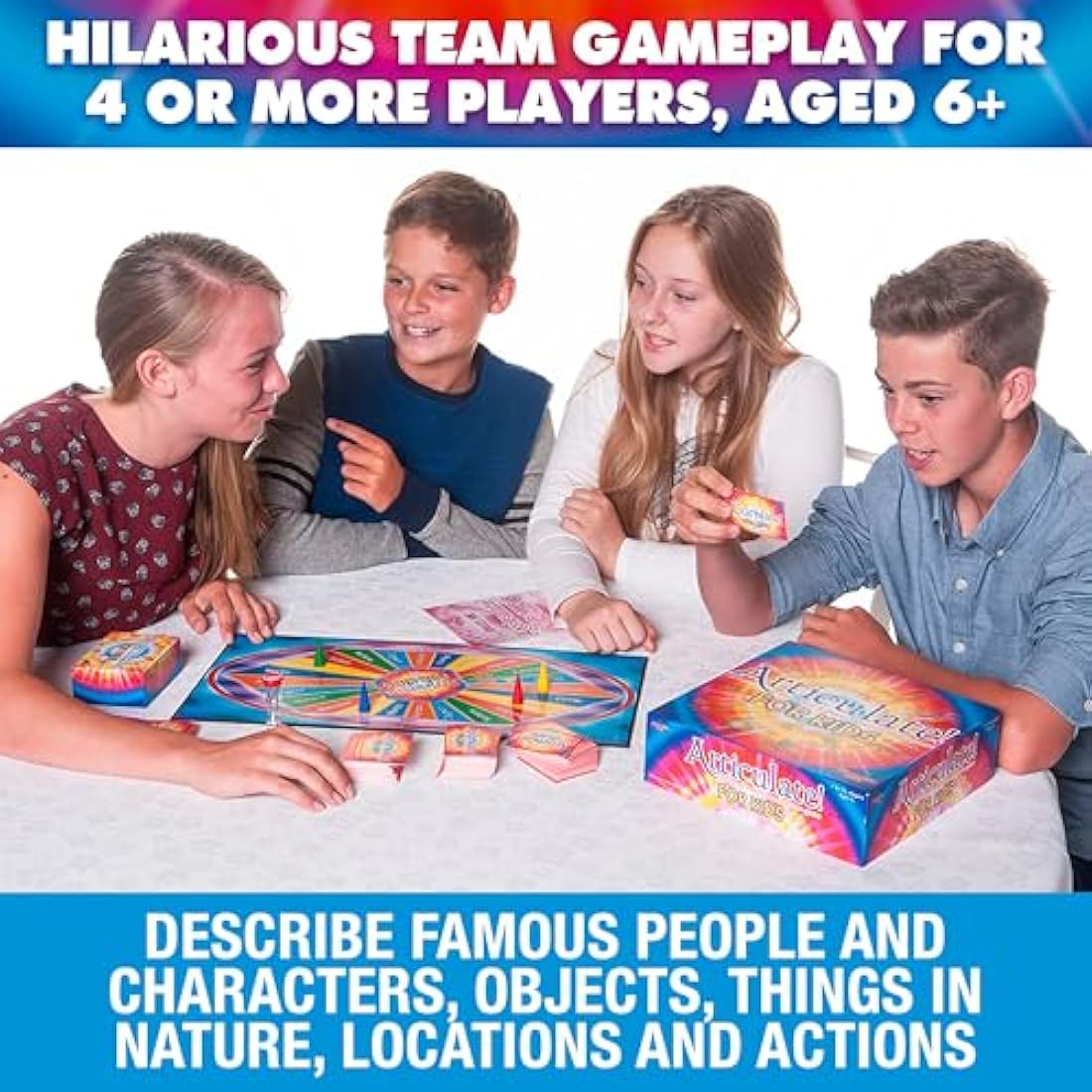 Drumond Park Articulate! For Kids - Family Kids Board Game | The Fast Talking Description Game | Family Games for Adults and Children Suitable From 6+ Years