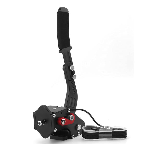 muge racing 64Bit PC USB Handbrake with Clamp for SIM Racing Games Logitech G27 G25 G29 T500 T300 FANATECOSW LFS DIRT RALLY.2, Red