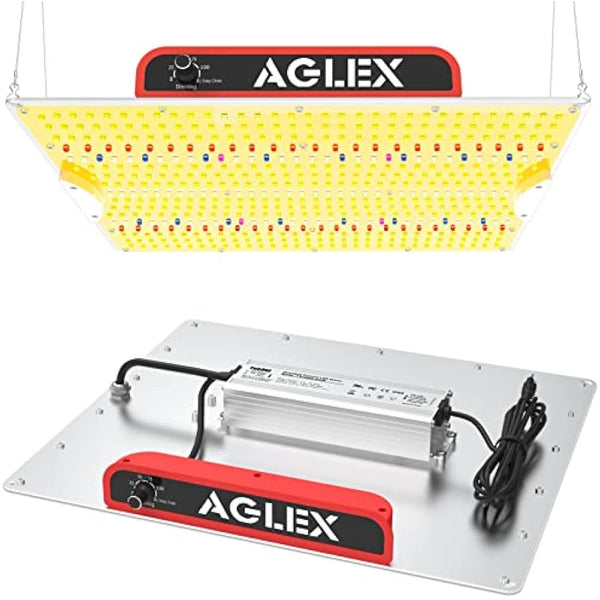 AGLEX K2000 LED Grow Light, Full Spectrum Grow Light with UV IR, LED Plant Grow Lights for Seeding Starting Veg Flower Hanging Growing Lamps 4X5 FT Coverage with Daisy Chain & Dimmable