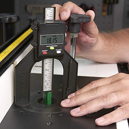 Trend Digital Depth Gauge, 60mm Jaw Opening, Precision Rebate & Groove Setting, GAUGE/D60, Black