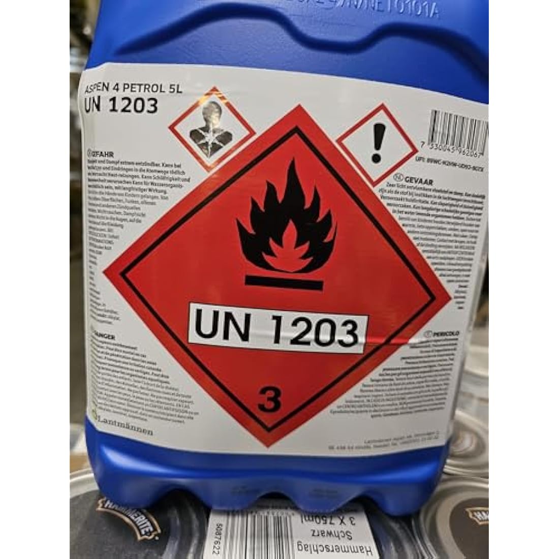 Husqvarna Aspen 4T Fuel, 5 Litres, Alkylated Petrol for Chainsaw / Mower / Small Tractor