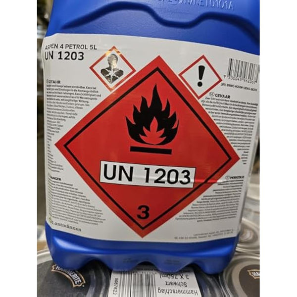 Husqvarna Aspen 4T Fuel, 5 Litres, Alkylated Petrol for Chainsaw / Mower / Small Tractor