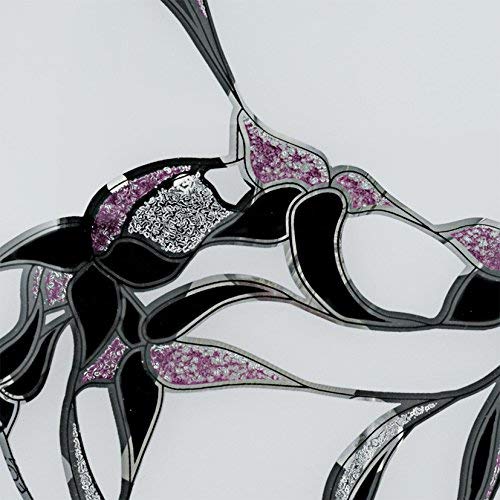 EGLO Pendant Light Fixture, Plastic Frosted, E27, Dining Table lamp Made of Satin Glass