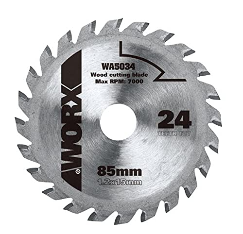 WORX WX439 500W 120mm Black and Orange Worx Saw Compact Circular Saw