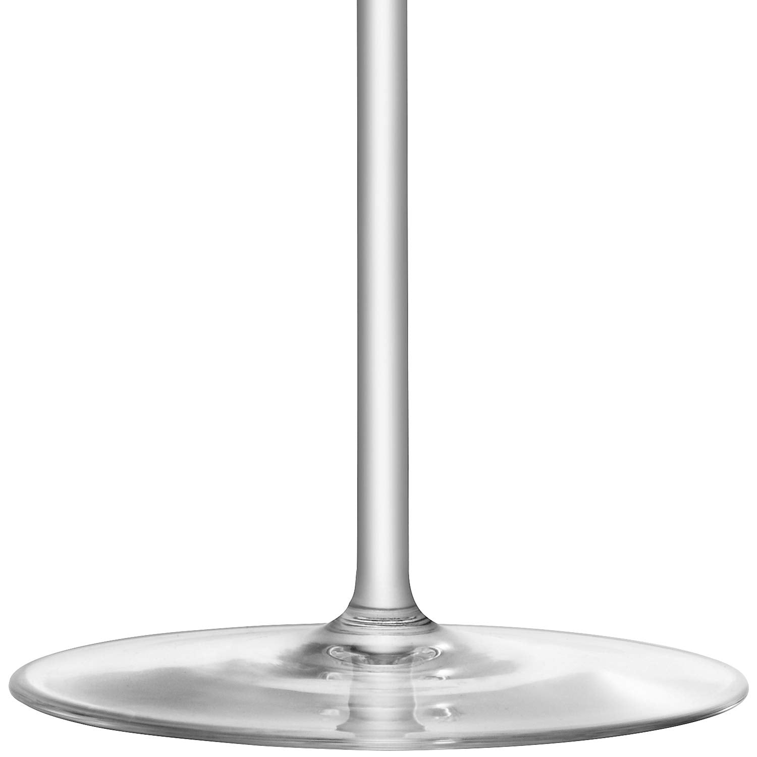 LSA International Borough Champagne Tulip Glass 285ml Clear | Set of 4 | Dishwasher Safe | BG15