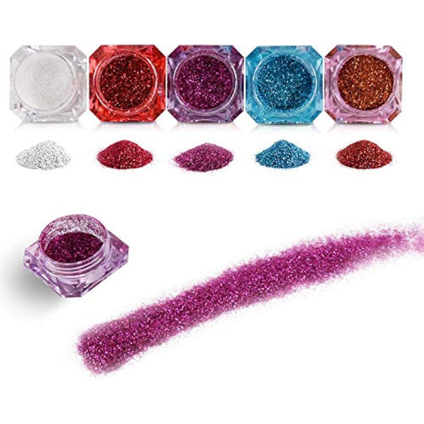 50 Pcs 5g Empty Cosmetics Container Pots Transparent Travel Plastic Jars Diamond Shape with Clear Screw Lids for Cream, Sample, Powder, Makeup Storage, Includes 3 Pack Mini Spatula by Yalbdopo