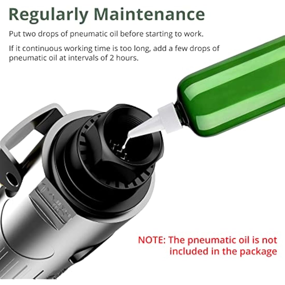 EYPINS Compressed Air Angle Die Grinder 1/4" 90 Degree Mini Sander Grinder Polisher Tool for Contour Grinding,Polishing, Milling