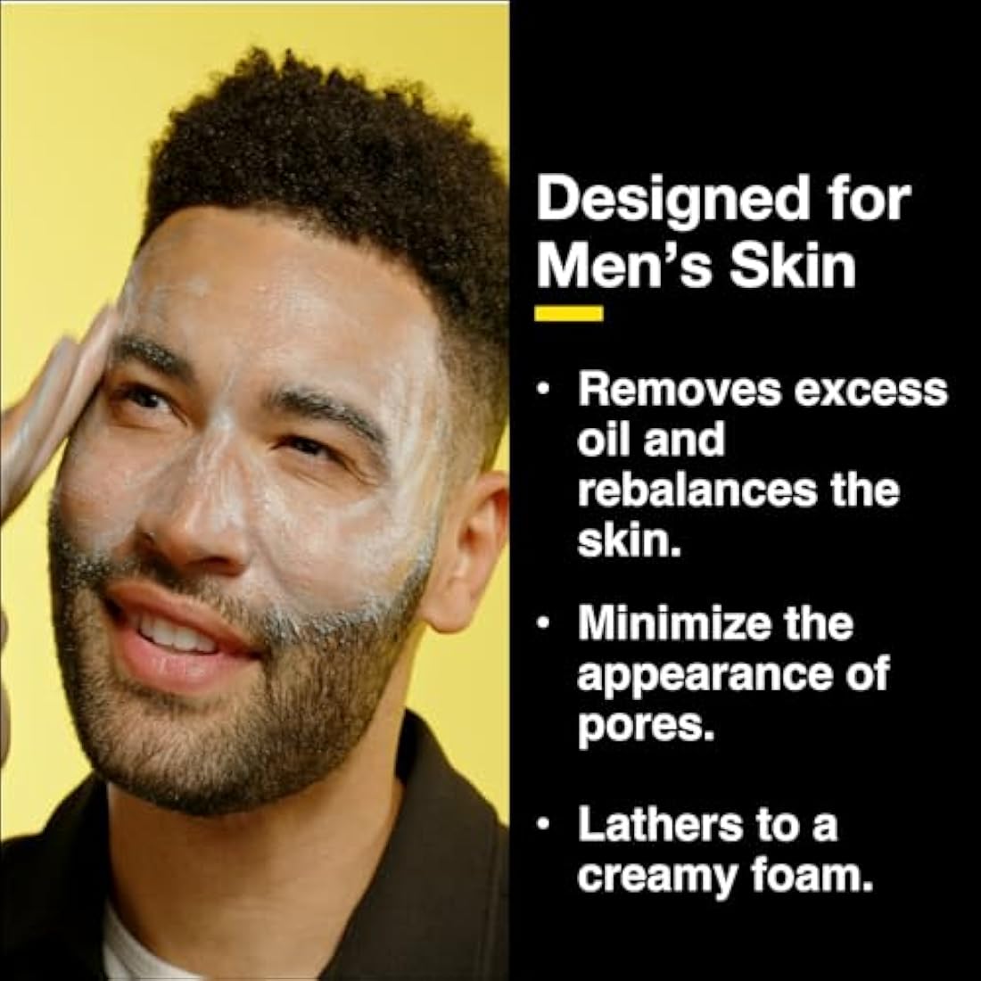 Lumin - Dynamic Duo - Skin Care kit for Men - Includes: Charcoal Face Wash Daily Detox & Daily Face Moisturiser,Suitable for all skin types, Daily Use, Two Month Supply