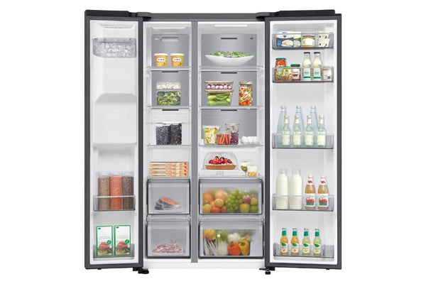 Samsung Series 7 SpaceMax RS70F66KCTEU 634L Smart American Fridge Freezer, Silver