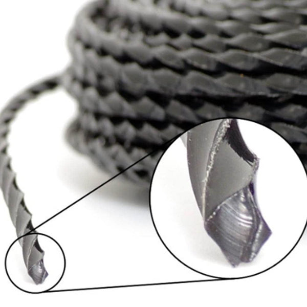 Riegolux 107677 Nylon Helicoidal Trimmer Thread, Black, 3.3 mm x 100 m