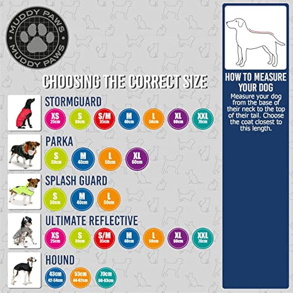 Ancol Muddy Paws All Weather Stormguard Coat . Chocolate.Size Medium ( length 40cm, girth 40-64 cm)