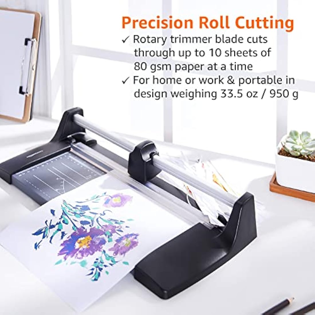 Amazon Basics roll cutting machine for paper, A4