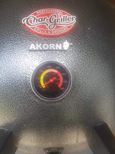 2 pcs BBQ Grill Temperature Gauge, Charcoal Smoker Barbecue Grill Thermometer BBQ Temp Gauge