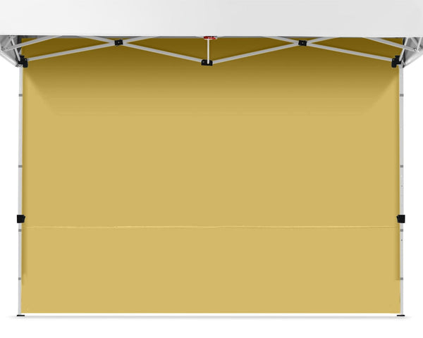 MASTERCANOPY Instant Gazebo Sidewall Panels Sunwall for 3x3M Pop Up Gazebo,1 Piece,Black