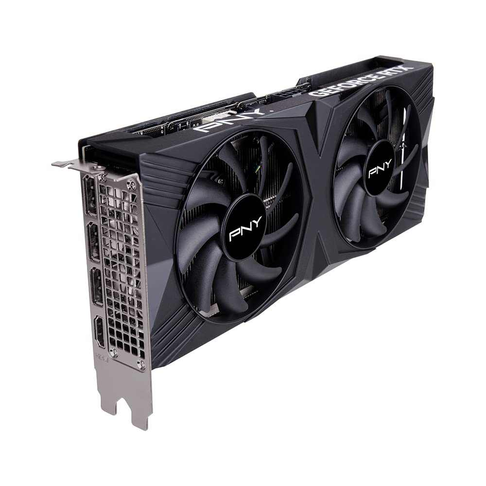 PNY GEFORCE RTX™ 4060 8GB XLR8 Gaming VERTO RGB Triple Fan Edition Graphics Card DLSS 3