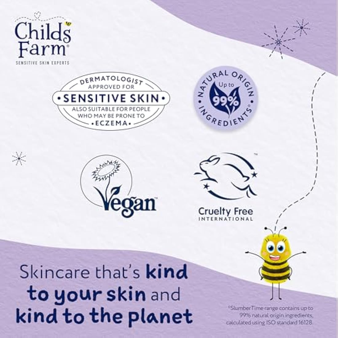 Childs Farm Mum and Baby Sweet Dreams Gift Set | 3-Step Sleep Routine for Baby, De-Stress Shower Oil & Body Butter for Mum | Vegan & Cruelty-Free | Ideal Gift for Baby Shower & New Mums