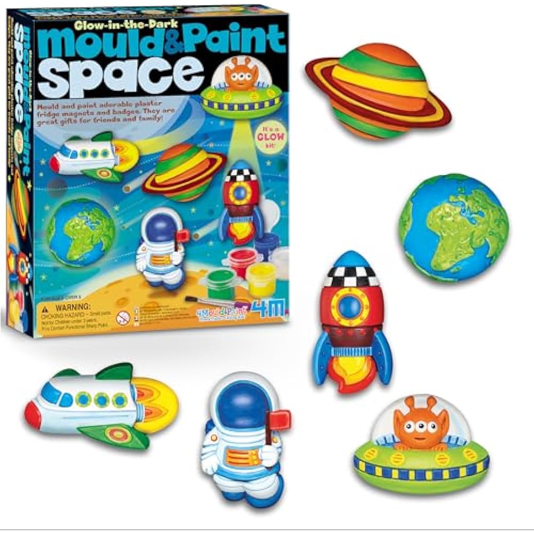 4M 403546 Mould and Paint Glow Space