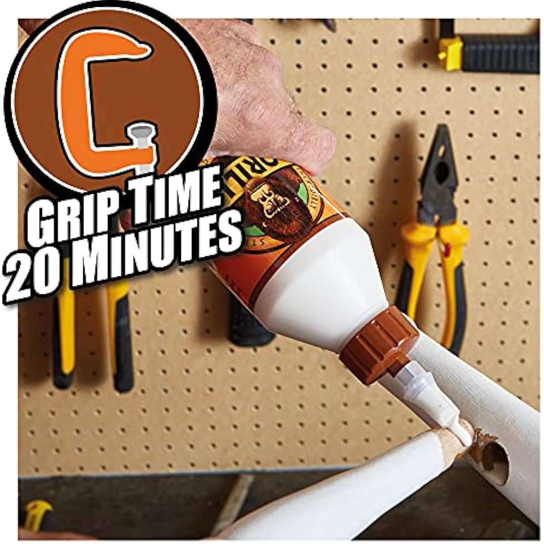 Gorilla 5044360 Glue Wood Glue 1L