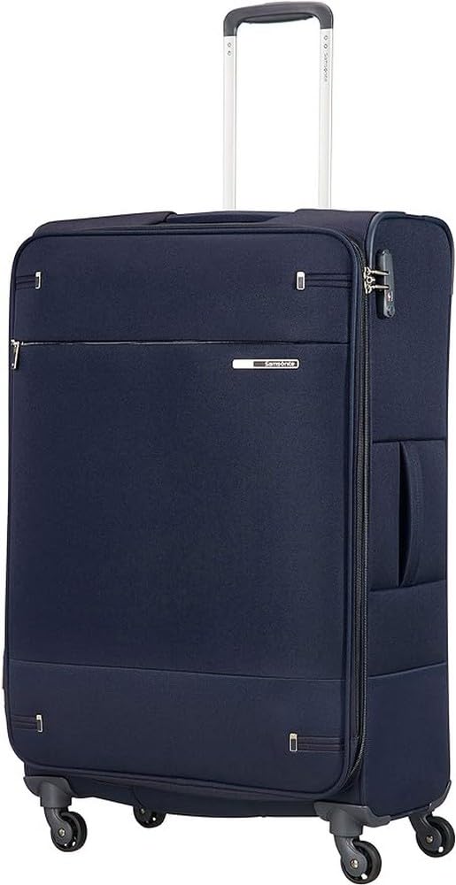 Samsonite Base Boost - Spinner S (L�nge 40 cm) Handkck, 55 cm, 39 l, Blue (Navy Blue)