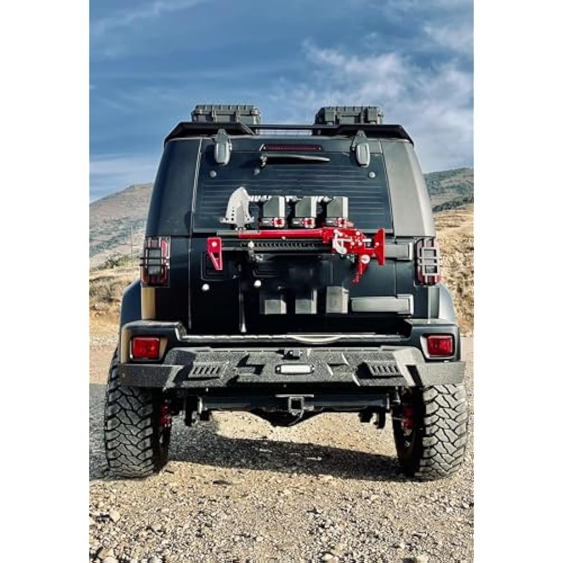 MEIJIA Portable Rolling Waterproof All Weather Hard Rifle Case with Wheels,Customizable Fit Foam Included