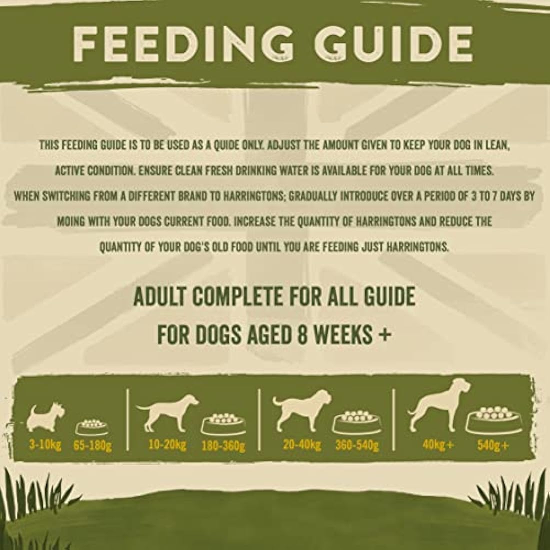 Harringtons Complete Dry Dog Food Turkey & Rice 4x2kg - Made with All Natural Ingredients