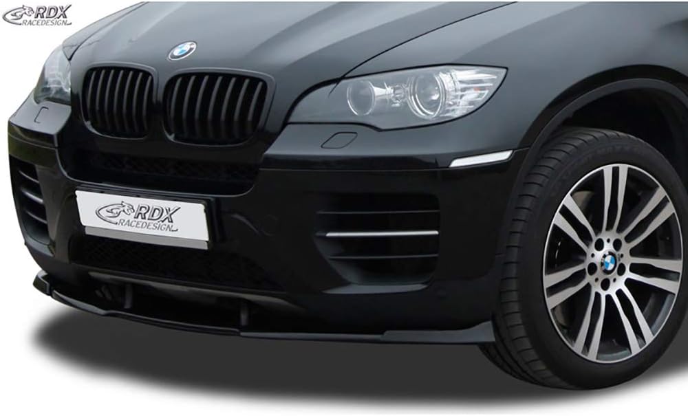 RDX Racedesign Front spoiler Vario-X compatible with BMW X6 E71 2008- incl. M50 (PU)