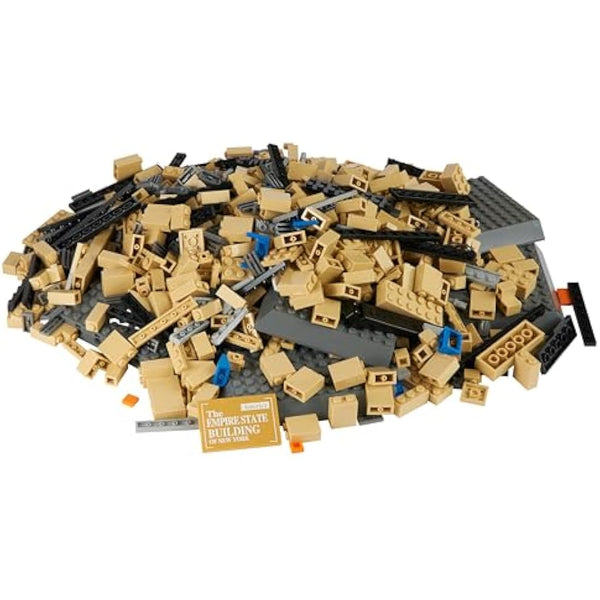 APOSTROPHE Games Empire State Building Block Set (1,993 Pieces) New York's Empire State Building Famous Landmark Series - Architecture Model for Kids and Adults