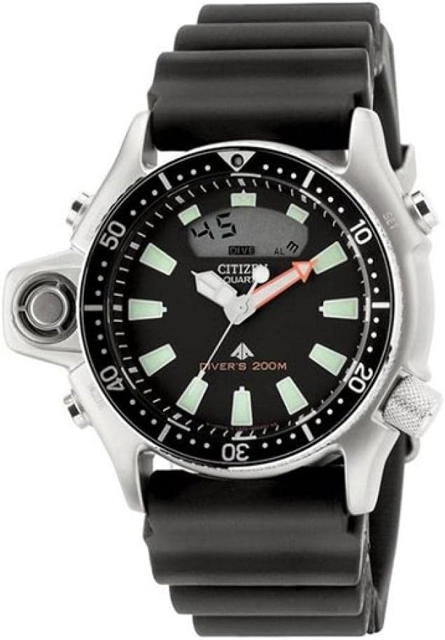 Citizen Promaster Aqualand I Divers Diving Quartz Watch, 44 mm, Black, 20 atm, JP2000-08E