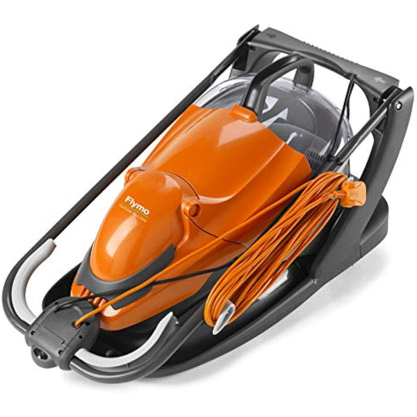 Flymo EasiGlide Plus 330V Hover Collect Lawn Mower - 1700W Motor, 33cm Cutting Width, 20 Litre Grass Box, Folds Flat, 10m Cable Length