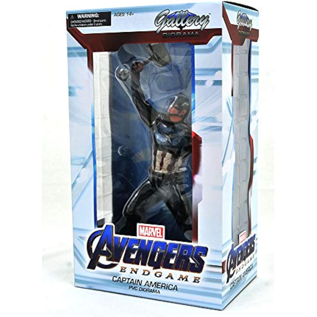 DIAMOND SELECT TOYS MARVEL GALLERY AVENGERS ENDGAME CAPTAIN AMERICA PVC FIGURE