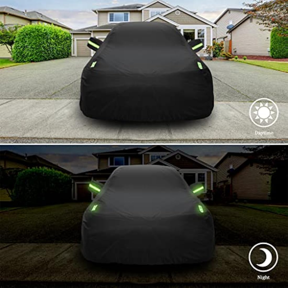 Abdeck Outdoor Full Car Cover - Compatible with BMW X3 2003-2025 & X3 M 2019-2025 & X4 2014-2025 & X4 M 2019-2025 SUV - Waterproof All Weather Protection