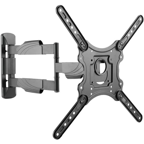 Intec brackets - Long 610mm Reach Ultra Slim Fitting Strong Cantilever Tilt and Swivel TV Wall Mount Bracket Fits 42” – 55” TV's with VESA Fittings of 300x300 and 400x400