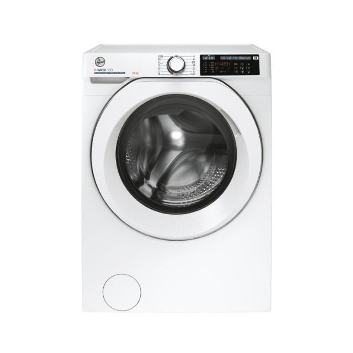 Hoover H-WASH 500 10kg Freestanding Washing Machine, 1400 RPM, A Rated, ECO‑Power Inverter Motor, hOn App, 60 Programmes, Care Dose, Power Care System, White, 60x59x85 cm ‑ HW 410AMC/1-80