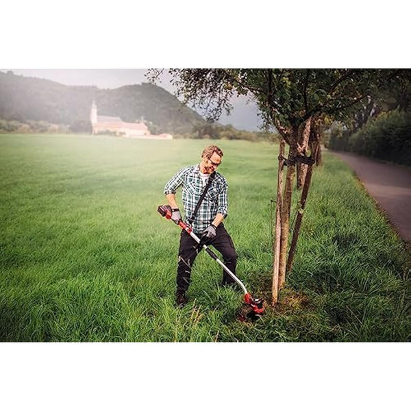Einhell Power X-Change 36V Cordless Strimmer - 30cm Cutting Width, Cordless Grass Trimmer and Lawn Edger With Auto Line-Feed - GE-CT 36/30 Li E Solo Garden Strimmer Cordless (Battery Not Included)