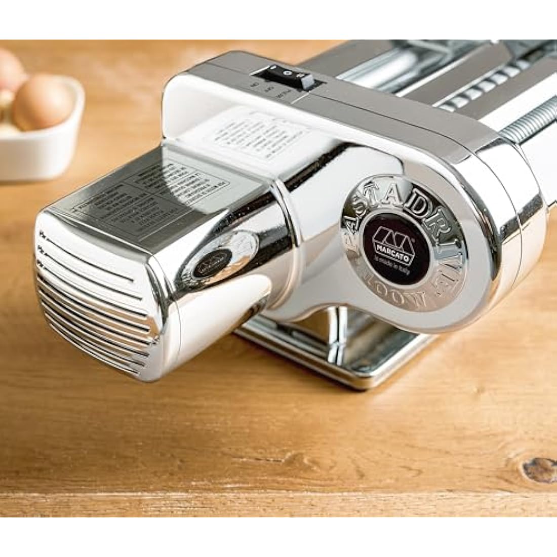 Marcato Pasta Machine Motor, Electric Motor for Atlas 150, Compatible with Other Marcato Products, 100 W, Made in Italy. Model: Pastadrive