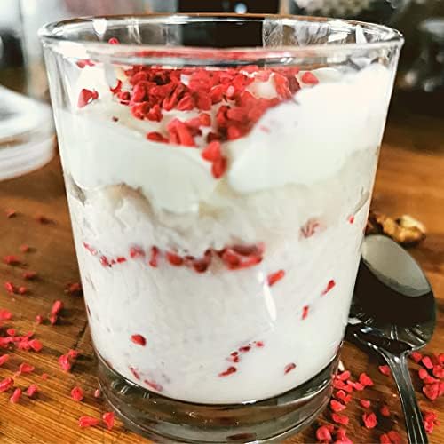 Freeze Dried Raspberry Pieces XXL 500g Pure Premium Dried Raspberries | Real Food Fruit Bits Instead of Raspberry Flavouring or Frozen Berry Powder | Raw Vegan Freeze Dried Raspberry Crumb | ZingyZoo