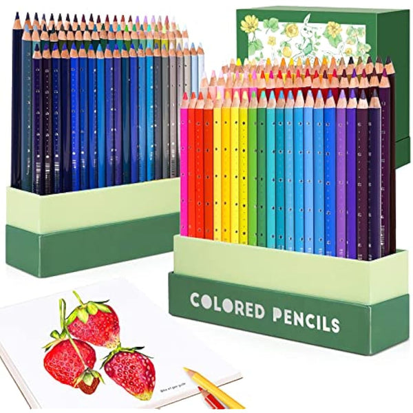Arrtx 126 Colouring Pencils Set, Professional Premium Soft Core Coloured Pencils for Adult Artists, Drawing, Sketching, Shading |Adult Colouring Book |Colour Pencils | Artist Pencils